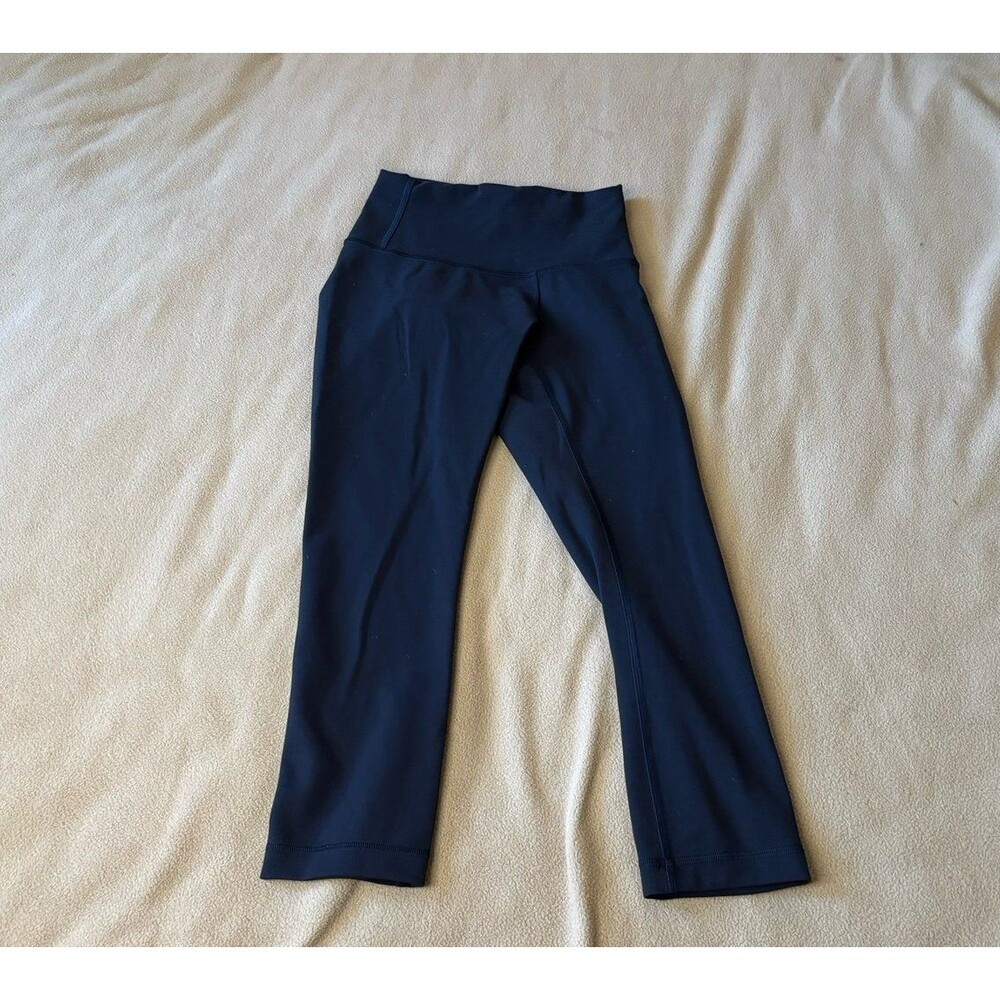 Lululemon Black High Waisted Leggings Size 4 Yoga Athleisure
